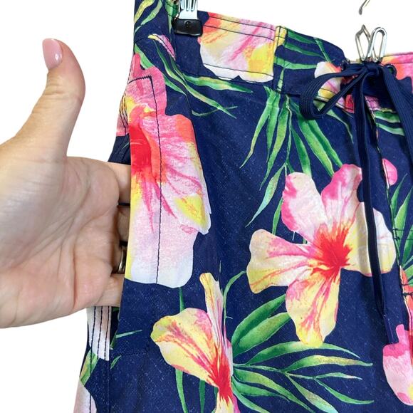 Calvin Klein Stretch E Board Shorts Swim Trunks Floral CB2KS019 Men’s Small NWT - Picture 5 of 11